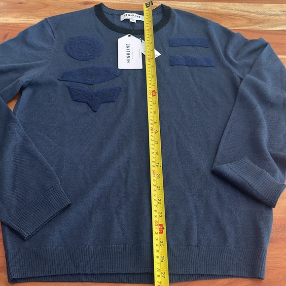 Highline Collective light wool blend sweater men’s large from Ten  10 Tree - Picture 4 of 11